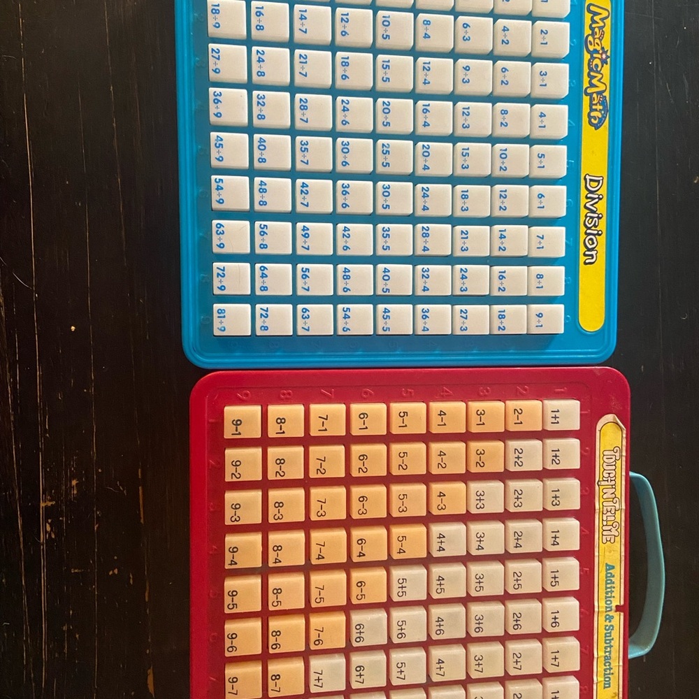 Vintage Addition/Subtraction/Division tools